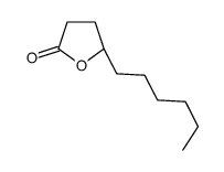 gamma-decalactone Structure