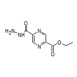 Ethyl 5-(Hydrazinecarbonyl)pyrazine-2-carboxylate Structure