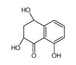 2,4,8-trihydroxy-1-tetralone结构式