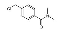 4-(chloromethyl)-N,N-dimethylbenzamide Structure