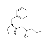 1-(1-benzyl-4,5-dihydro-1H-imidazol-2-yl)pentan-2-ol Structure