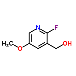 (2-fluoro-5-Methoxypyridin-3-yl)Methanol Structure