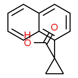 1-(1-naphthyl)cyclopropanecarboxylic acid picture