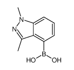 1,3-dimethyl-1H-indazol-4-yl-4-boronic acid picture