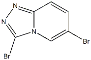 3,6-dibromo-[1,2,4]triazolo[4,3-a]pyridine Structure