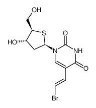 5-(2-bromovinyl)-2'-deoxy-4'-thiouridine picture