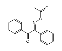 benzil-mono-(O-acetyl-seqtrans-oxime )结构式