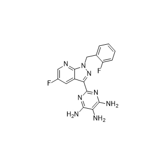 2-(5-Fluoro-1-(2-fluorobenzyl)-1H-pyrazolo[3,4-b]pyridin-3-yl)pyrimidine-4,5,6-triamine picture