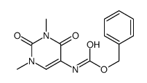 benzyl N-(1,3-dimethyl-2,4-dioxopyrimidin-5-yl)carbamate结构式