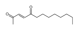 tridec-3-ene-2,5-dione Structure