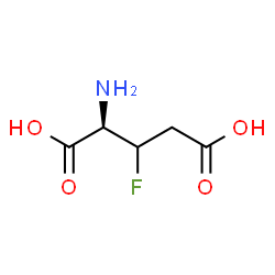 L-Glutamic acid, 3-fluoro- (9CI) structure