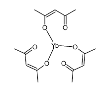 乙酰丙酮镱水合物结构式