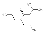 Butanamide,3-methyl-N,N-dipropyl-结构式