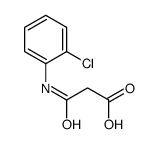 3-(2-chloroanilino)-3-oxopropanoic acid结构式