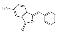 6-amino-3-benzylidene-2-benzofuran-1-one Structure