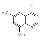 4-氯-6,8-二甲基喹唑啉结构式