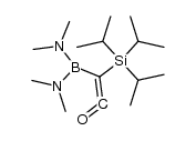 bis(dimethylamino)boryl triisopropylsilyl ketene Structure