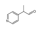 4-Pyridineacetaldehyde,alpha-methyl-(9CI)结构式