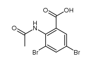 3,5-Dibromo-acetylanthranilic acid结构式