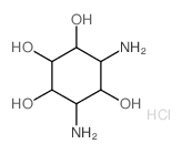 myo-Inositol,1,3-diamino-1,3-dideoxy-, dihydrochloride (9CI)结构式