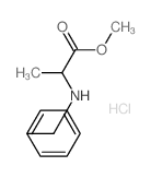 Alanine,N-(phenylmethyl)-, methyl ester, hydrochloride (1:1) picture