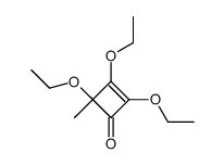 2-Cyclobuten-1-one,2,3,4-triethoxy-4-methyl-(9CI) picture