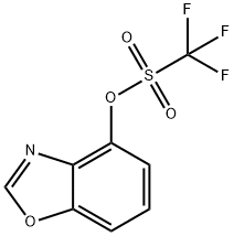 1,3-苯并恶唑-4-基三氟甲磺酸酯图片