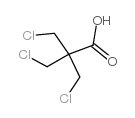 Propanoicacid, 3-chloro-2,2-bis(chloromethyl)- structure