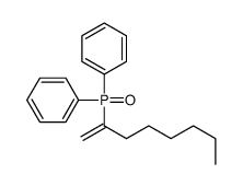 [oct-1-en-2-yl(phenyl)phosphoryl]benzene Structure