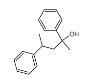 threo-2,4-Diphenyl-pentanol-(2)结构式