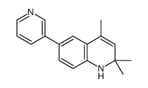 2,2,4-trimethyl-6-pyridin-3-yl-1H-quinoline Structure