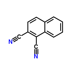 1,2-萘二甲腈结构式