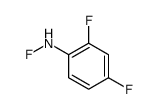 Benzenamine, N,2,4-trifluoro- (9CI) Structure