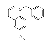 4-methoxy-1-phenylmethoxy-2-prop-2-enylbenzene Structure