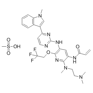 AST2818 mesylate picture