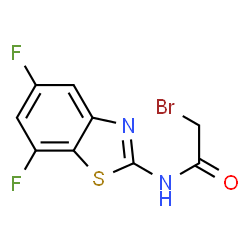 2-(BROMOACETAMIDO)-5,7-DIFLUORO-1,3-BENZOTHIAZOLE图片