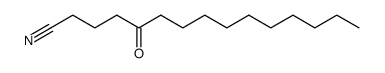 5-Oxo-pentadecanonitril结构式