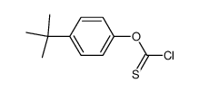 4-tert-butylphenyl chlorothionoformate Structure