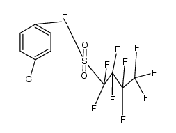 C4F9SO2NH(4-ClC6H4) Structure