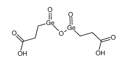 bis(2-carboxyethylgermanium sesquioxide) Structure