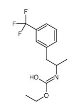 N-[1-Methyl-2-[3-(trifluoromethyl)phenyl]ethyl]carbamic acid ethyl ester结构式