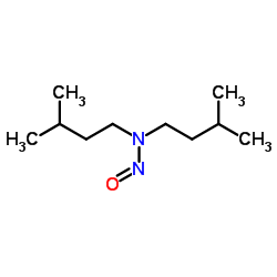 Diisopentylnitrosamine Structure