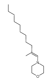 4-(2-methyl-undec-1-enyl)-morpholine Structure