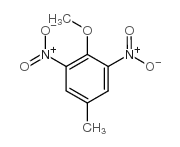 2,6-Dinitro-4-methyl anisole structure