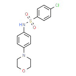 4-CHLORO-N-(4-MORPHOLINOPHENYL)BENZENESULFONAMIDE图片