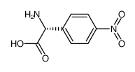 (R)-2-AMINO-2-(4-NITROPHENYL)ACETIC ACID structure