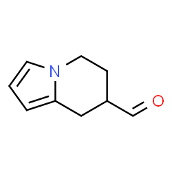 7-Indolizinecarboxaldehyde, 5,6,7,8-tetrahydro- (9CI)结构式