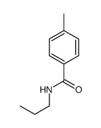 4-Methyl-N-n-propylbenzamide structure