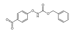 Benzyl-N-(4-nitrophenoxy)-carbamat Structure