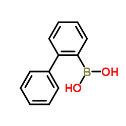 2-Biphenylylboronic acid Structure